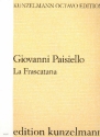 La Frascatana fr Soli und Orchester Partitur