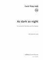 As dark as Night fr Alt solo und Orchester Solostimme