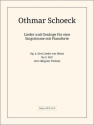 Othmar Schoeck Drei Leider von Heinrich Heine op. 4 Nr. 3 Gesang und Klavier