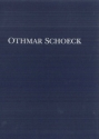 Othmar Schoeck Erwin und Elmire Gesamtausgabe Serie III, Band 10