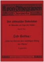 Lobe den Herren, den mchtigen Knig der Ehre op.43,3 fr Mnnerchor und Orgel oder Orchester Orgelpartitur