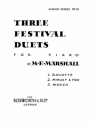 Marshall, Me Three Festival Duets Pfduet Piano Instrumental Album