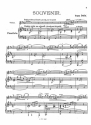 Drdla, F Souvenir Vlc/Pf Cello, Piano Accompaniment Instrumental Work