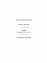 Hawley, S Lenore Recitation Piece No.14 Speaker And Piano Voice, Piano Accompaniment Vocal Work