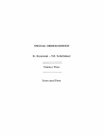 Komzak, K/Schonherr, M Fideles Wien Walzer Orch Pf Sc/Pts Orchestra Score and Parts