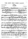 Barsotti, R The New Post Horn Galop Orch Pf Sc/Pts Orchestra Score and Parts