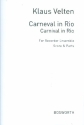 Carneval in Rio for recorder ensemble score and parts,  archive copy