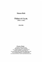 Simon Holt: Palace At 4 a.m. (Parts) Flute, Oboe, Clarinet, Cello Instrumental Work