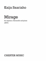 Mirage for soprano, violoncello and piano 2 scores and part