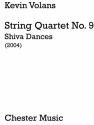 Kevin Volans: String Quartet No.9 - Shiva Dances (Score) String Quartet Score