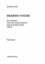 Jocelyn Pook: Hearing Voices (Full Score) Mezzo-Soprano, Orchestra Score