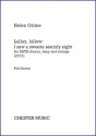 Helen Grime: Lullay, Lullow - I Saw A Sweete Seemly Sight SATB, Harp, String Quintet Score