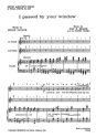 May H. Brahe: I Passed By Your Window (2pt/Piano) Voice, Piano Accompaniment Vocal Score