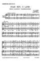 S.C. Cooke: Fear Not, O Land 2-Part Choir, Piano Accompaniment Vocal Score