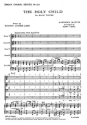 Easthope Martin: The Holy Child (TTBB/Piano) TTBB, Piano Accompaniment Vocal Score