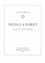 Emmanuel De Coriolis: Dans La Fort Cor Anglais, Piano Accompaniment Printed to Order