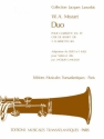 Wolfgang Amadeus Mozart: Duo K 423 N1 Clarinet, Ensemble Printed to Order