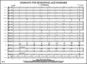 Warm-Ups For Developing Jazz Ensemble for jazz ensemble score and parts