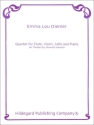 Quartet on Themes by Howard Hanson for flute, violin, cello and piano score and parts