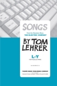 Tom Lehrer L - Y  Chorpartitur