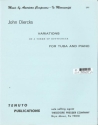 John Diercks Variations On A Theme Of Gottschalk Tuba und Klavier