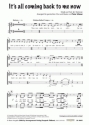 Jim Steinman It's all coming back to me (vierstimmig) fr SATB Singpartitur