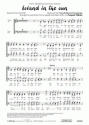 Harry Belafonte, Irving Burgess Wo meine Sonne scheint (vierstimmig) fr SATB a cappella oder mit Klavierbegl. Singpartitur