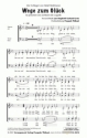 Hauphoff/Grote Wege zum Glck (vierstimmig) fr SATB und Klavier Singpartitur