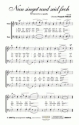 Choral, Chorsa Nun singet und seid froh (vierstimmig) fr TTBB (a cappella) Singpartitur