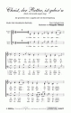 Felix Mendelssohn Bartholdy Christ, der Retter, ist geborn (vierstim fr SATB und Klavier Singpartitur