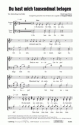 Du hast mich tausendmal belogen (vierstimmig) fr SATB und Klavier oder a cappella Singpartitur