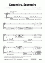 Cy Coben Souvenirs, Souvenirs (vierstimmig) fr SATB und Klavier Singpartitur