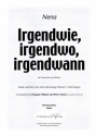 Irgendwie, irgendwo, irgendwann fr Frauenchor und Klavier Klavierpartitur