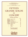 15 Grands Solos De Concert Klavier Buch