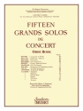 15 Grands Solos De Concert +Usa-Only+ Oboe Stimme