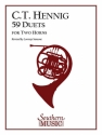 C.T. Hennig 59 Duets 2 Horns Buch