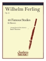 Franz Wilhelm Ferling 48 Famous Studies Fagott Buch