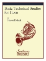 Harold Meek Basic Technical Studies Horn Buch