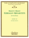 88 German Quartets Horn Stimme