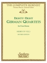 88 German Quartets Horn Stimme