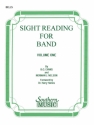 Billy Evans Sight Reading For Band Bk 1 Bells Stimme