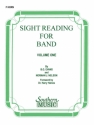 Billy Evans Sight Reading For Band, Bk. 1 (Srb1) Horn Stimme