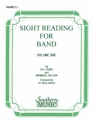 Billy Evans Sight Reading For Band, Bk. 1 (Srb1) Trumpet Stimme