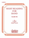 Billy Evans Sight Reading For Band, Bk. 2 (Srb2) Clarinet Stimme