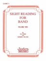 E.G. Evans Sight Reading For Band, Bk. 2 (Srb2) Clarinet Stimme