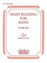 Billy Evans Sight Reading For Band, Bk. 2 (Srb2) Alto Saxophone Stimme