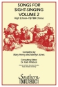 Bobby Siltman Songs For Sight Singing-Hs-Tb-Tbb Vol 2 (Sss Hs TB Chorpartitur