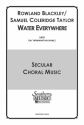 Rowland Blackley Water Everywhere SATB Chorpartitur