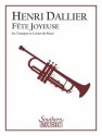 Henri Dallier Fete Joyeuse Trumpet Buch