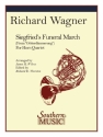 Richard Wagner Siegfried'S Funeral March Horn Quartet Partitur + Stimmen